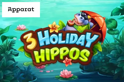 3 Holiday Hippos